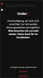 Mobile Screenshot of gestuet-rosenhof.com